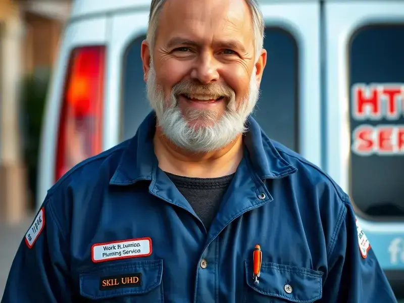 Professional plumber at Bill Peters