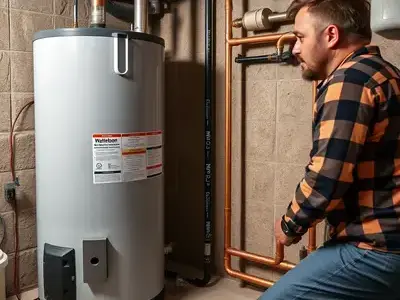 Water heater installation project